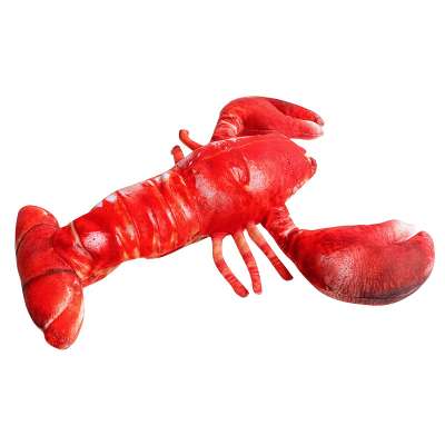 Factory wholesale new creative funny simulation electric plush crayfish toy